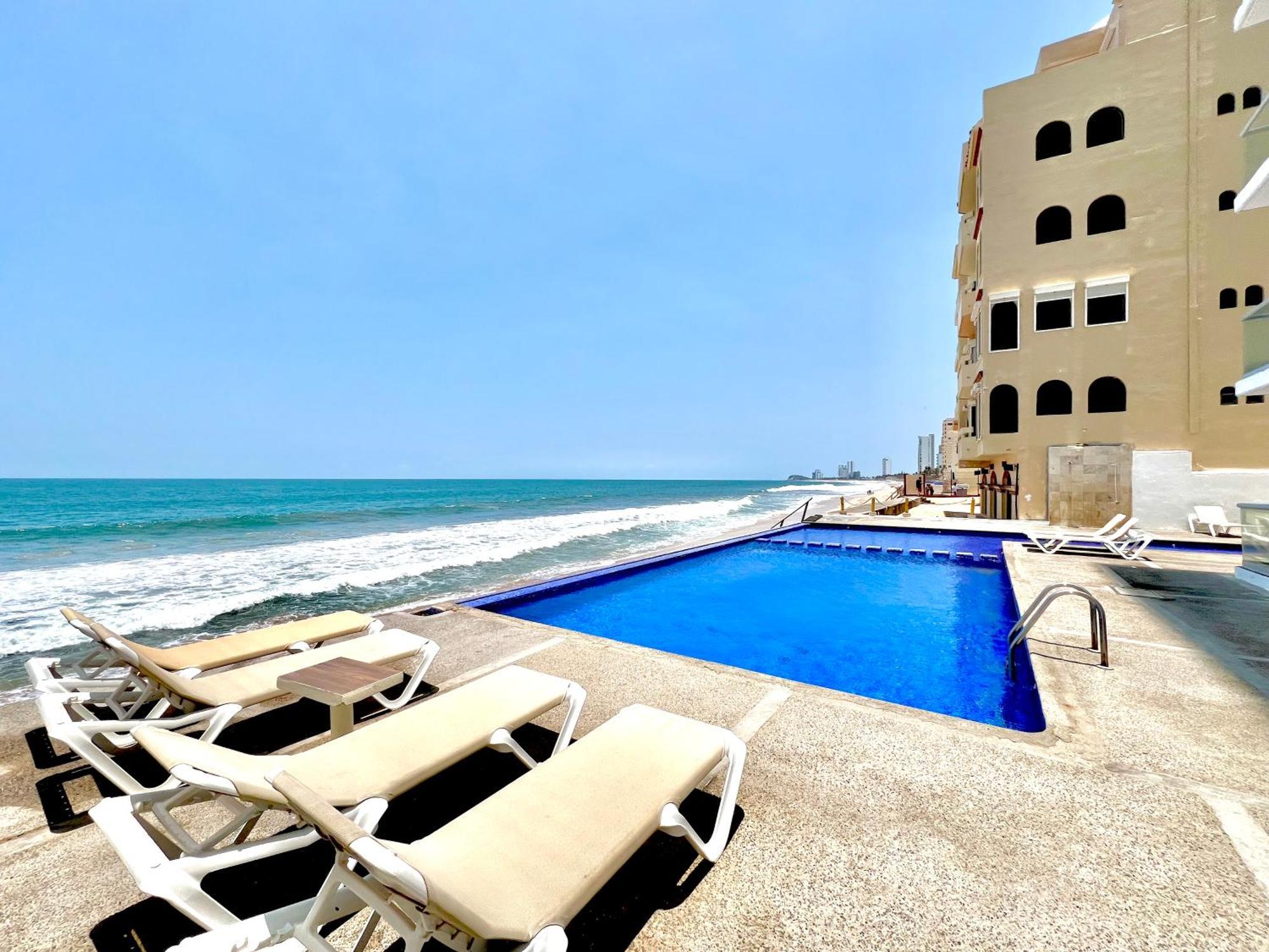 Apartmán Marina Del Sol 402 Vista Al Mar Mazatlán Exteriér fotografie